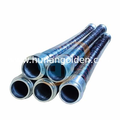 ISO Concrete Pump Hose Pipe 6 Inch Concrete Pump End Hose With Flange