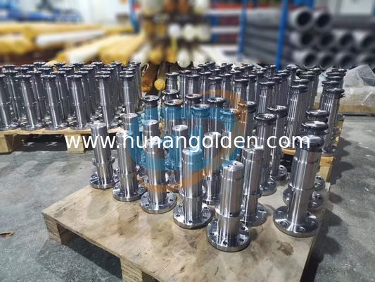 Steel Chromed Mixer Shaft 275587002 Concrete Pump Accessories For Putzmeister