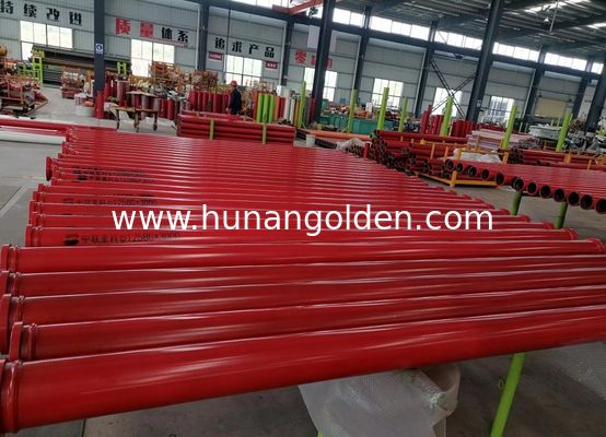 DN150-DN125L1200 Concrete Pump Reducer Pipe Double Layer Twin Layer