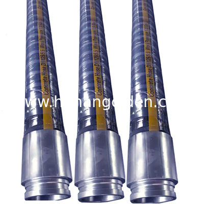 Rubber Concrete Pump Hose Pipe Flexible 5 Inch 4 Inch 4 Layer